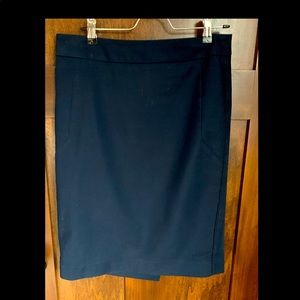 Navy blue Pencil skirt